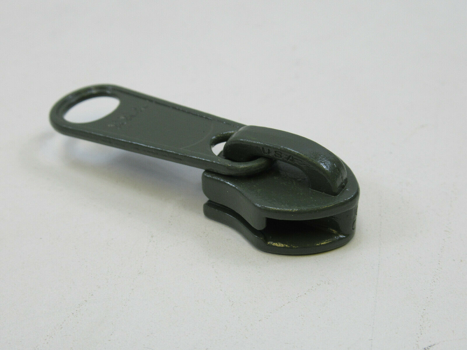 MilSpec Size 10 YKK Zipper Pull Slider for #10 CF Nylon Coil Tape RANGER GREEN