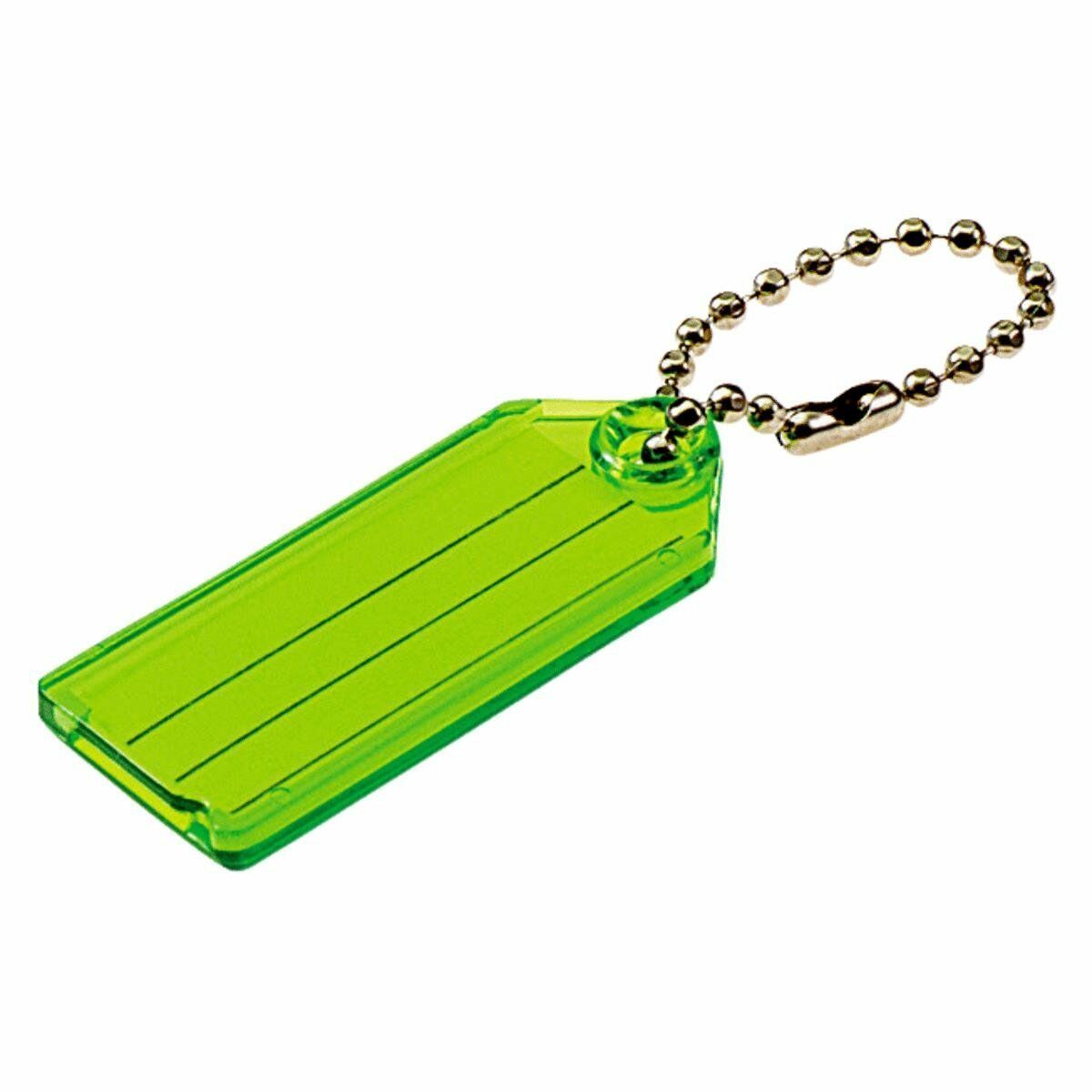 (2 Packs) Lucky Line I.D. Key Tag With Chain