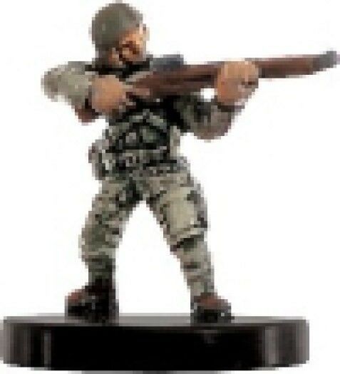 Base Set II ~ SNLF PARATROOPERS #39 Axis&Allies miniature