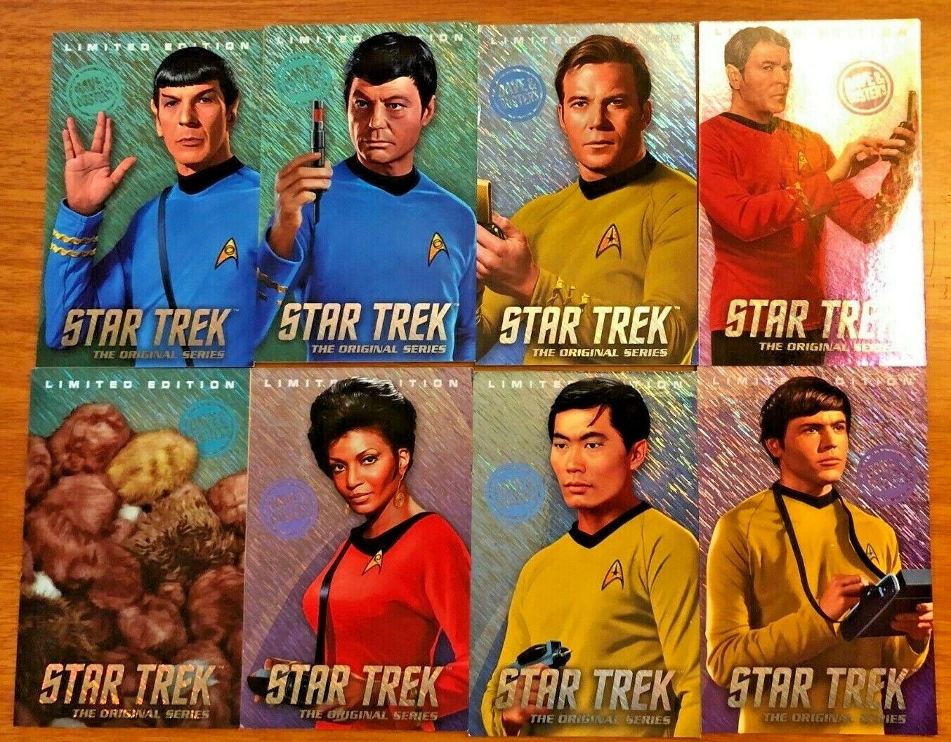 Dave and Buster's Star Trek The Original Series Coin Pusher Cards