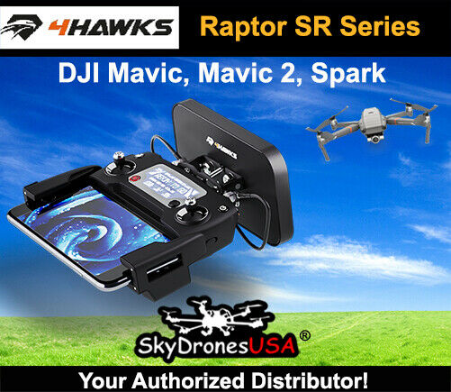 4hawks Raptor Sr Range Extender Antenna Dji Mavic | Mavic 2 | Air | Spark | Mini