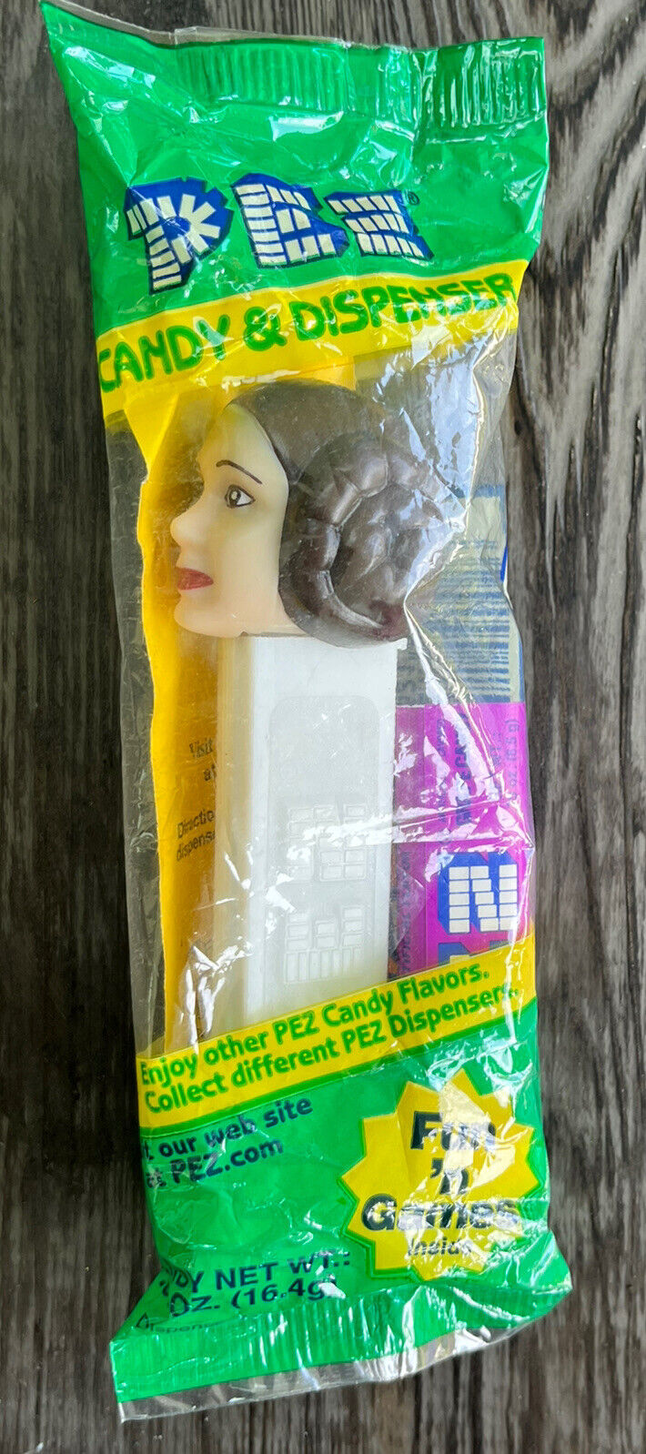 1990's Pez Candy Dispenser Star Wars Princess Leia New In Package