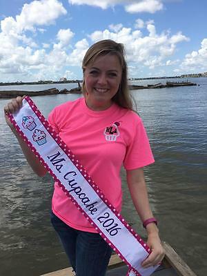Professional Custom Embroidered Beauty Pageant Sashes/homecoming/prom