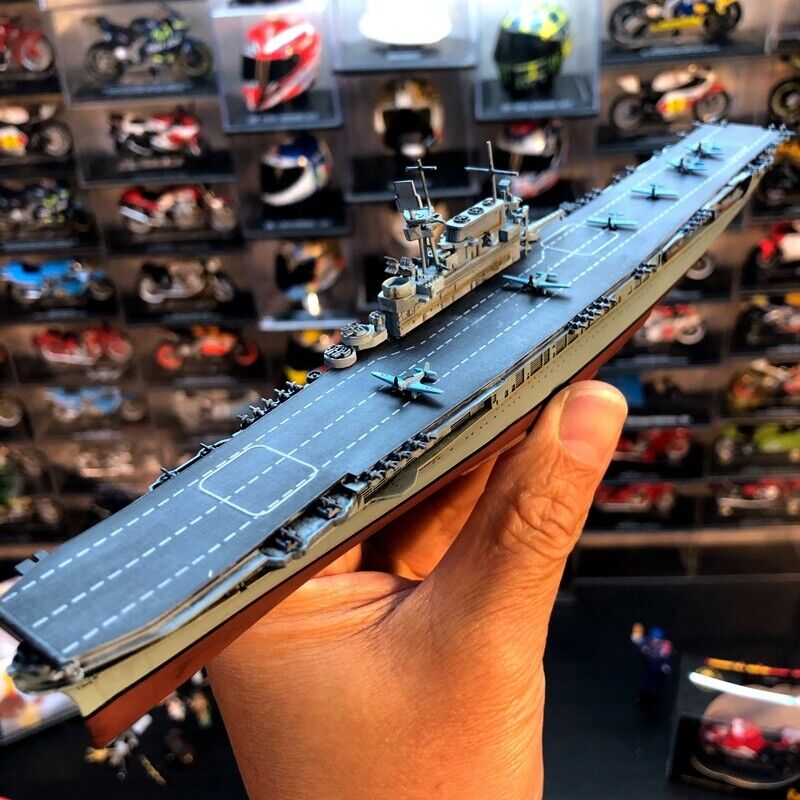 1:1000 USS Enterprise Aircraft Carrier Alloy Ship Model Toy Collection Box
