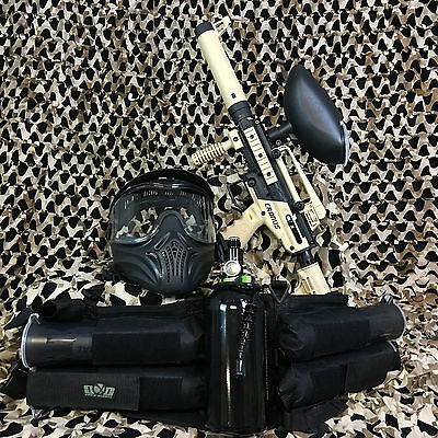 NEW Tippmann Cronus Tactical LEGENDARY Paintball Gun Package Kit - Tan/Black