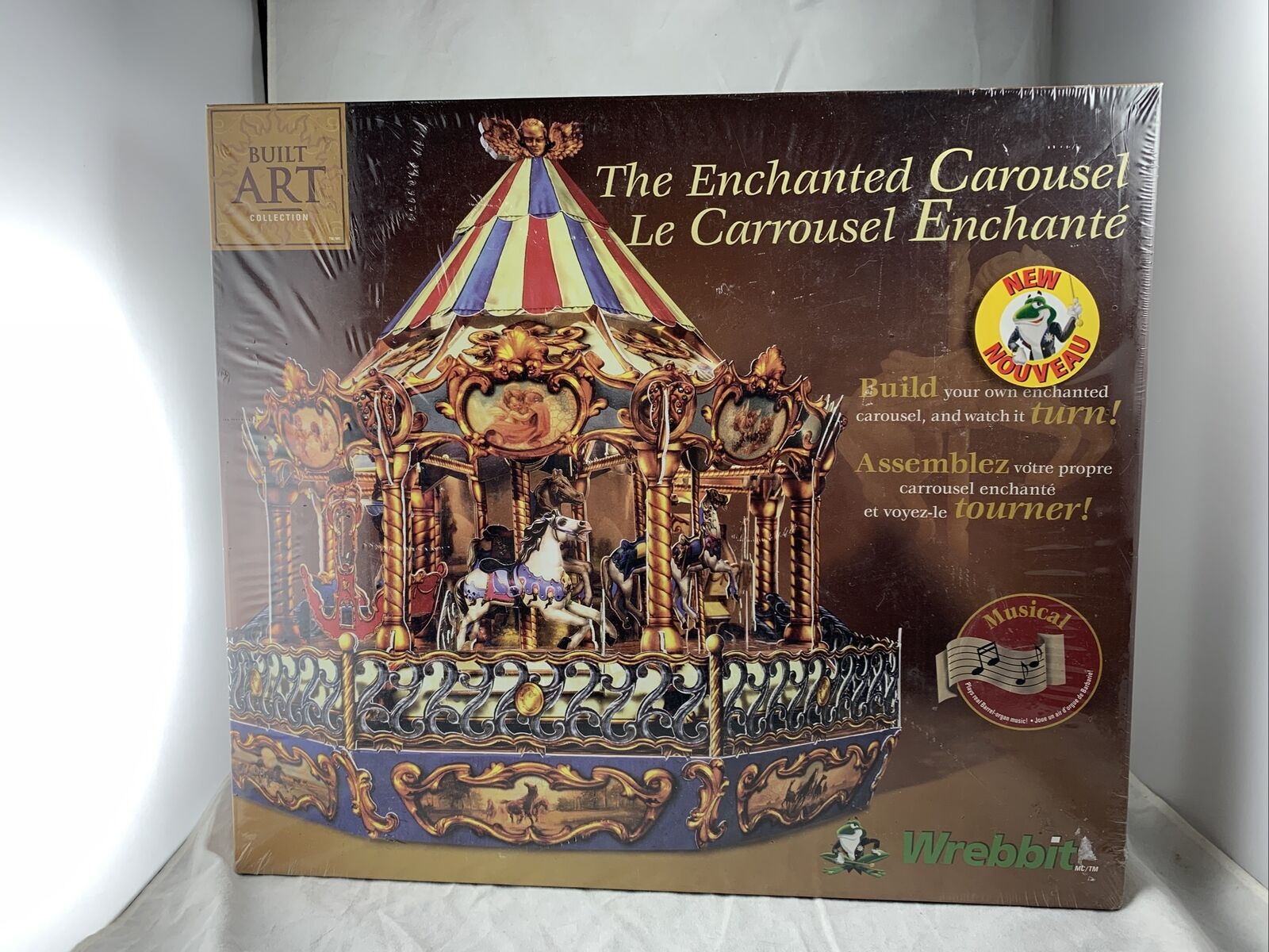 SEALED! THE ENCHANTED CAROUSEL, BUILD YOUR OWN OPERATIONAL MUSICAL CAROUSEL