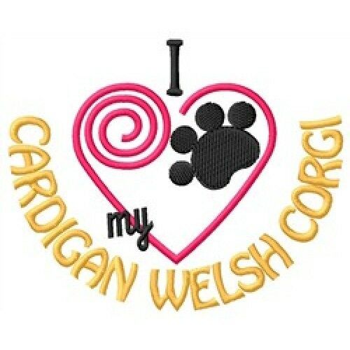 I "heart" My Cardigan Welsh Corgi Zippered Tote 1292-2