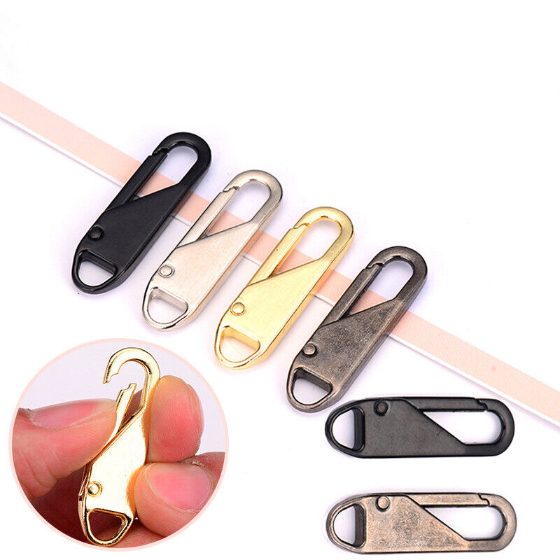 Connectors Instant Clip Removable Zip Head Zipper Slider Puller Sewing Zips